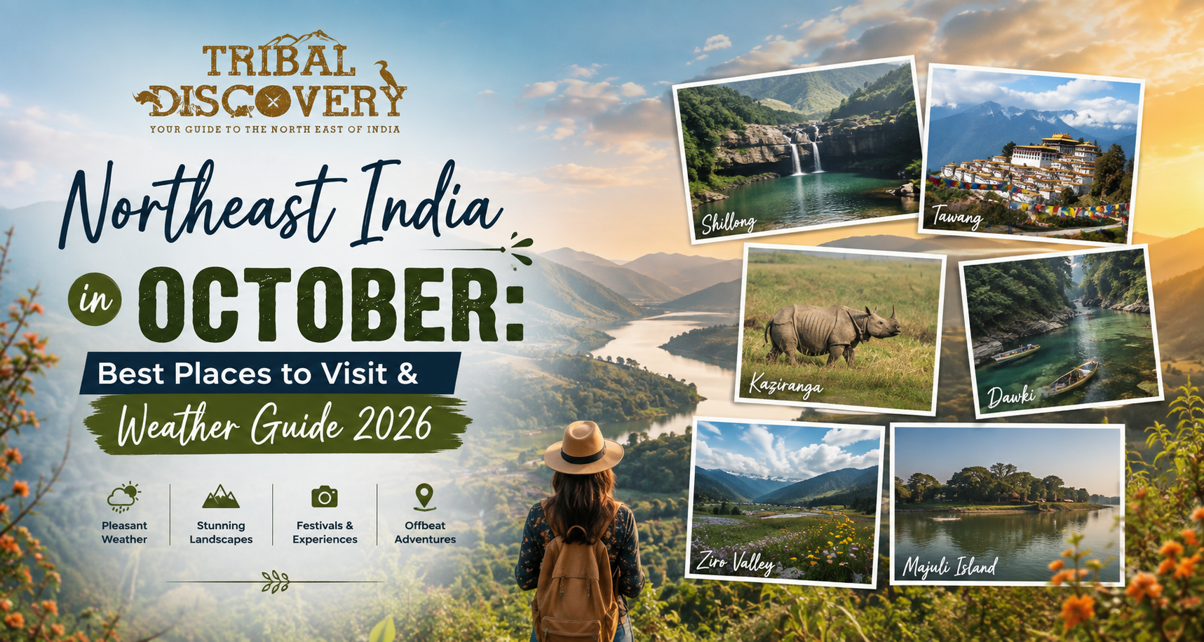 Northeast India in October: Best Places to Visit & Weather Guide 2026