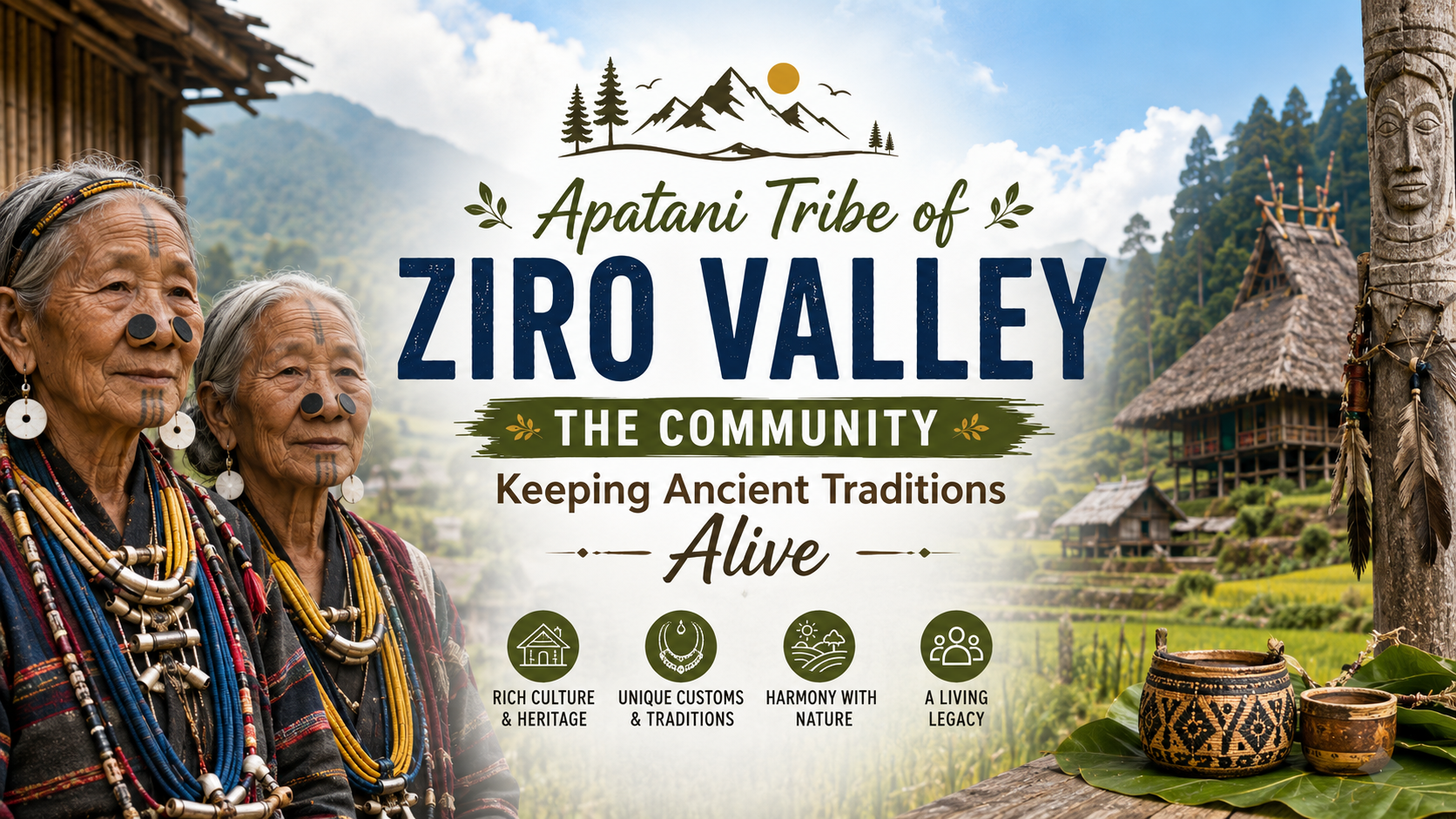 Apatani Tribe of Ziro Valley: Culture & Traditions